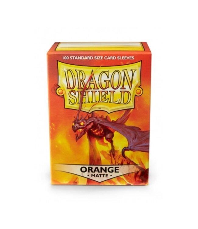 Dragon Shield Dragon Shield Matte - Orange(100 sleeves)