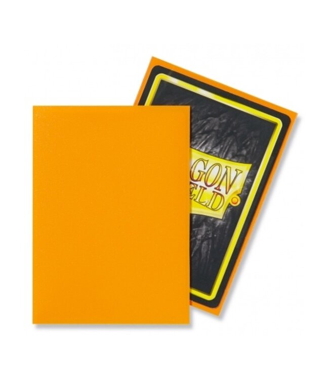 Dragon Shield Matte - Orange(100 sleeves) - Card sleeves