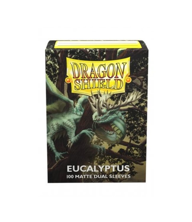 Dragon Shield Matte Dual - Eucalyptus (100 sleeves) - Card sleeves