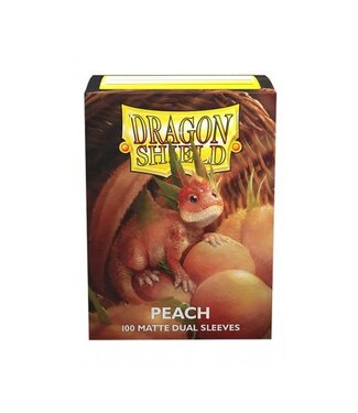Dragon Shield Dragon Shield Matte Dual - Peach (100 sleeves)