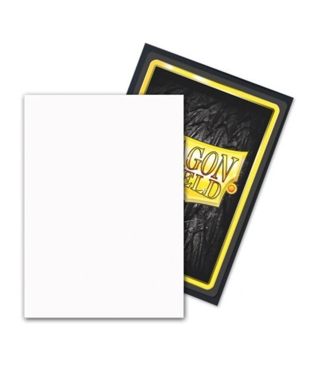 Dragon Shield Matte Dual - Snow (100 sleeves) - Card sleeves