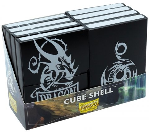 Dragon Shield Dragon Shield Cube Shell - Black (8 Stuks)