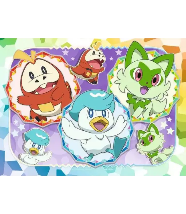 Pokémon Puzzle Friends in Paldea (4 in a Box) - Puzzel