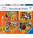 Ravensburger Disney Classics - Lion King: Onthoud wie je bent (4 in a Box)