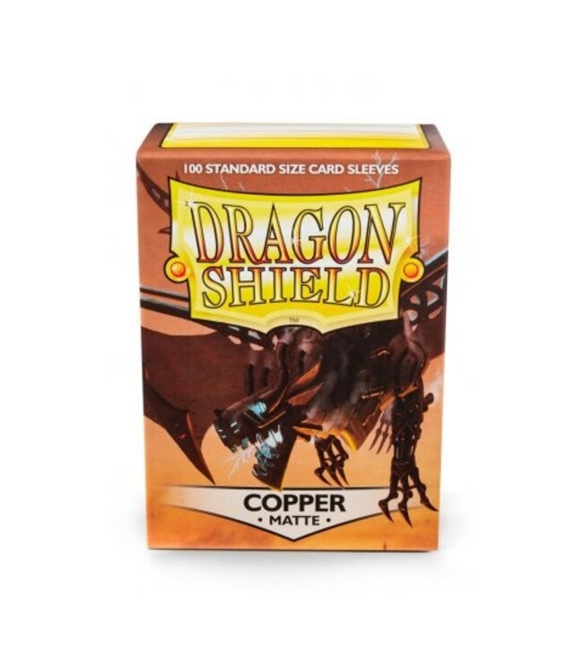 Dragon Shield Matte - Copper (100 sleeves) - Card sleeves
