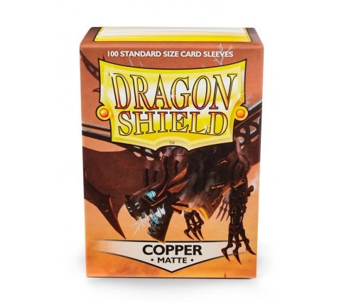 Dragon Shield Dragon Shield Matte - Copper (100 sleeves)