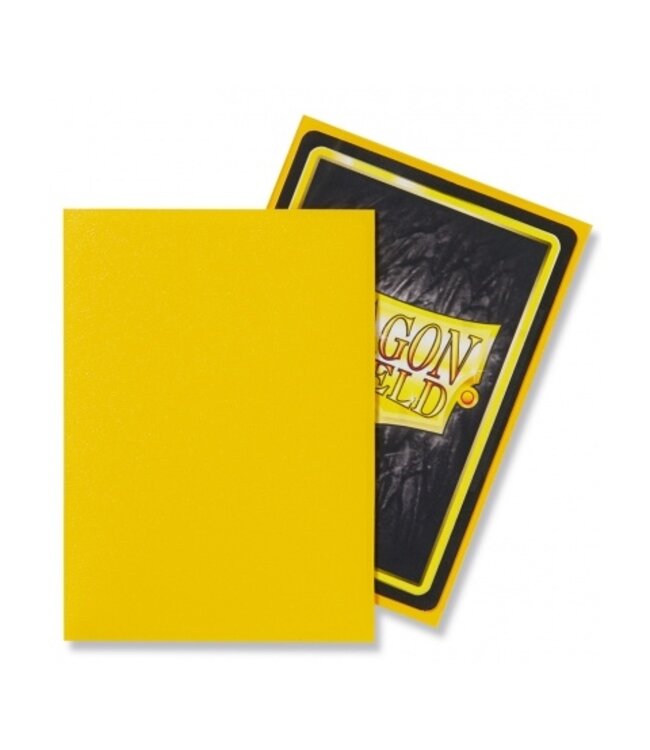 Dragon Shield Matte - Yellow (100 sleeves) - Card sleeves