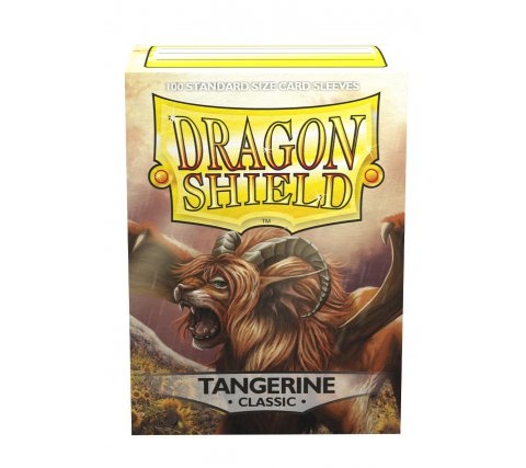 Dragon Shield Dragon Shield Classic - Tangerine  (100 sleeves) afbeelding