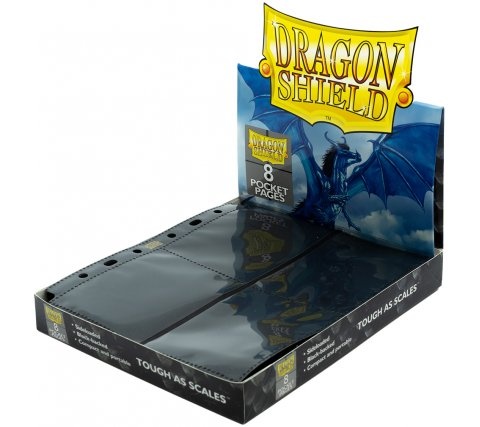 Dragon Shield Dragon Shield: 8-Pocket Pages Sideloading (50 Pages) afbeelding