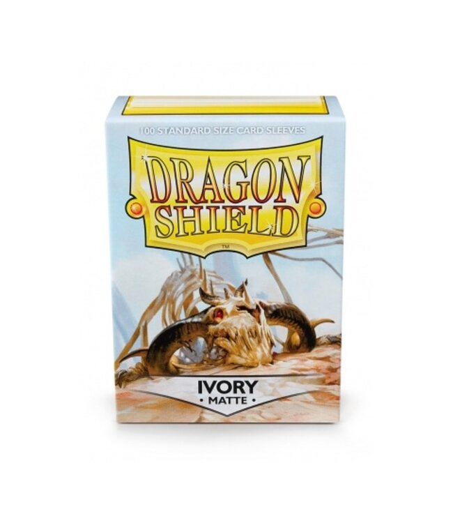 Dragon Shield Matte - Ivory (100 sleeves) - Card sleeves
