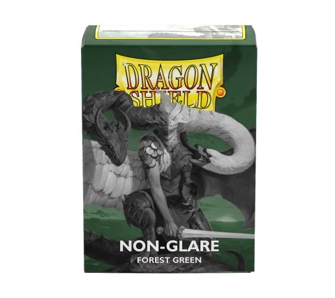 Dragon Shield Dragon Shield Non-Glare: Forest Green (100 sleeves) afbeelding
