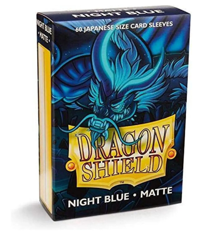 Dragon Shield Matte Japanese - Night Blue (60 sleeves) - Card sleeves