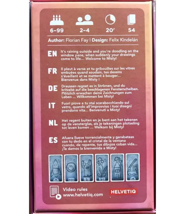 Misty - Kartenspiel