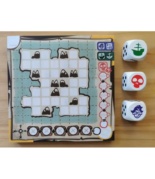 Penny Papers Adventures: Skull Island - Dice game
