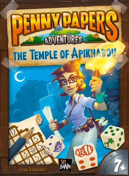 Sit Down! Penny Paper Adventures: The Temple of Apikhabou afbeelding
