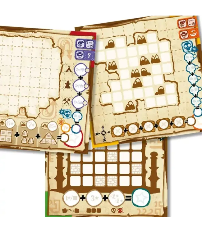 Penny Paper Adventures: The Temple of Apikhabou - Dice game