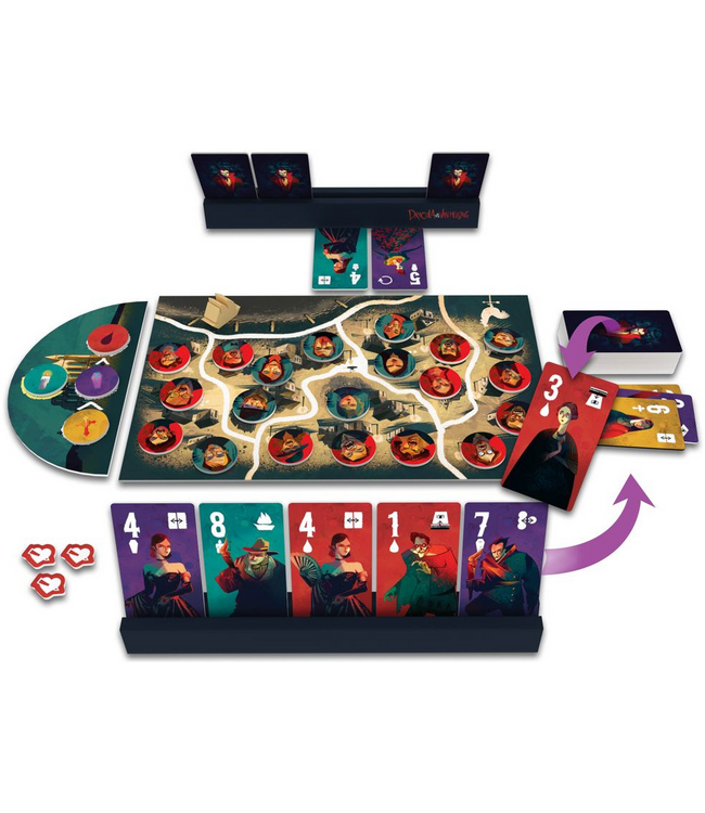 Dracula vs Van Helsing (NL) - Brettspiel