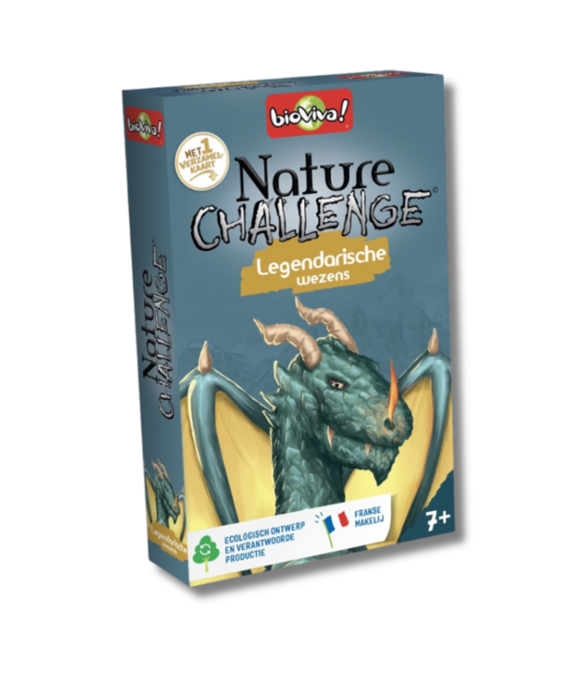 Nature Challenge Kwartet: Legendarische Wezens (NL) - Card game