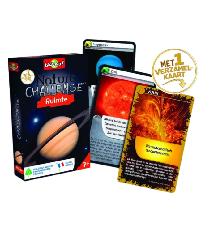 Nature Challenge Kwartet: Ruimte (NL) - Kartenspiel