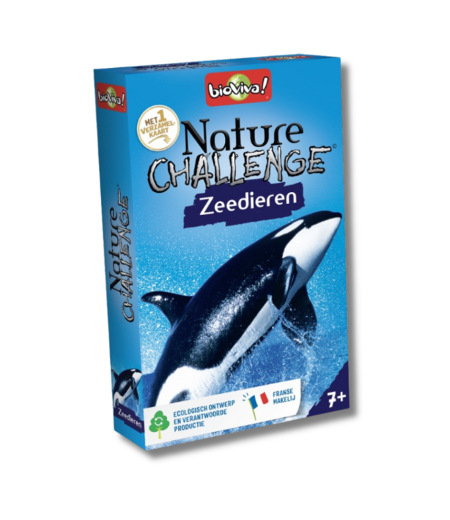 Nature Challenge Kwartet: Zeedieren (NL) - Kartenspiel