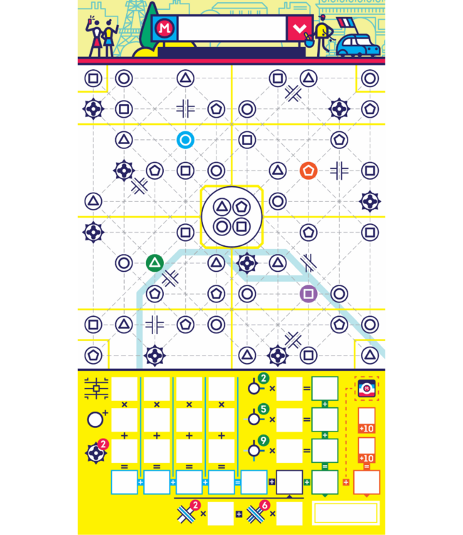 Next Station: Paris (NL) - Flip & Write