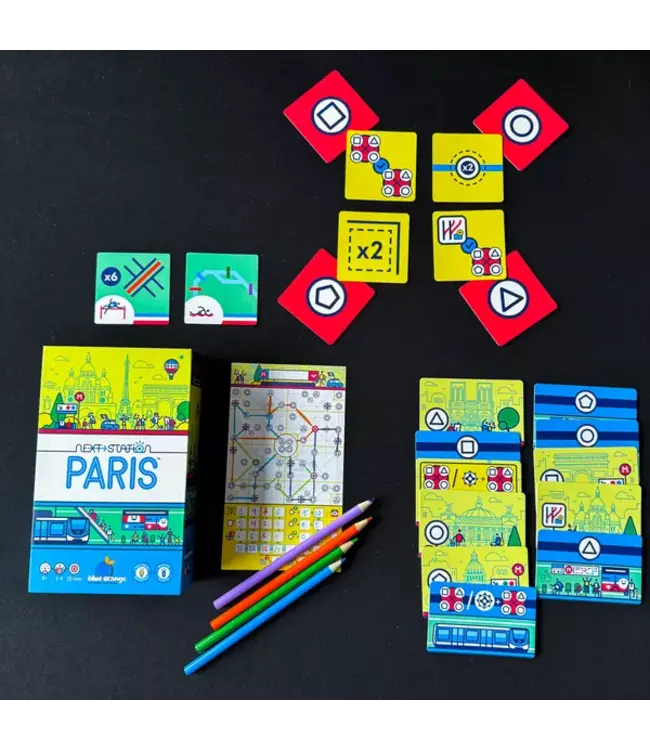 Next Station: Paris (NL) - Flip & Write