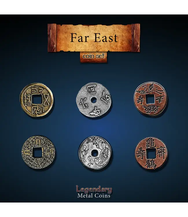 Legendary Metal Coins: Far East (20 Coins)