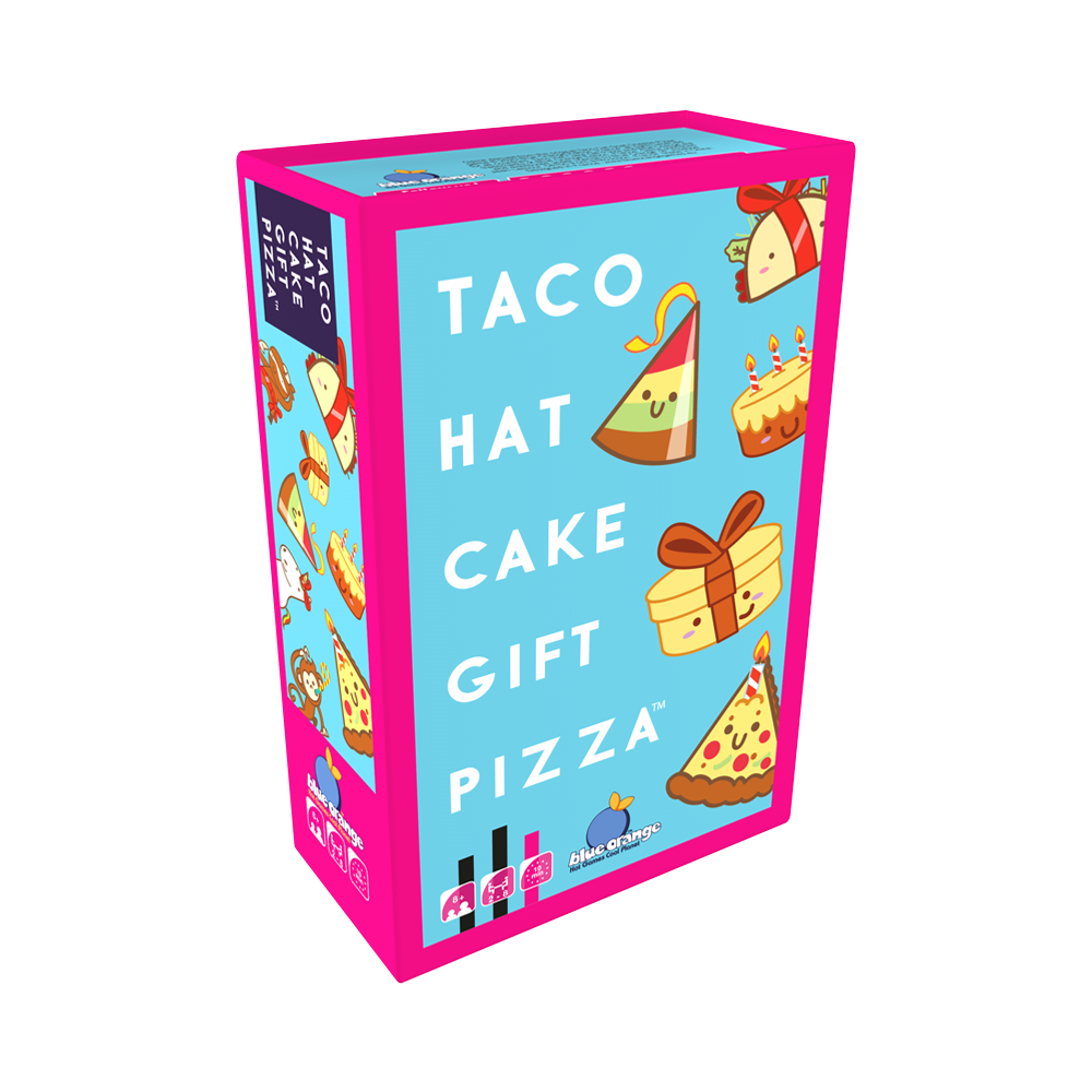 Blue Orange Taco Hat Cake Gift Pizza (NL) afbeelding