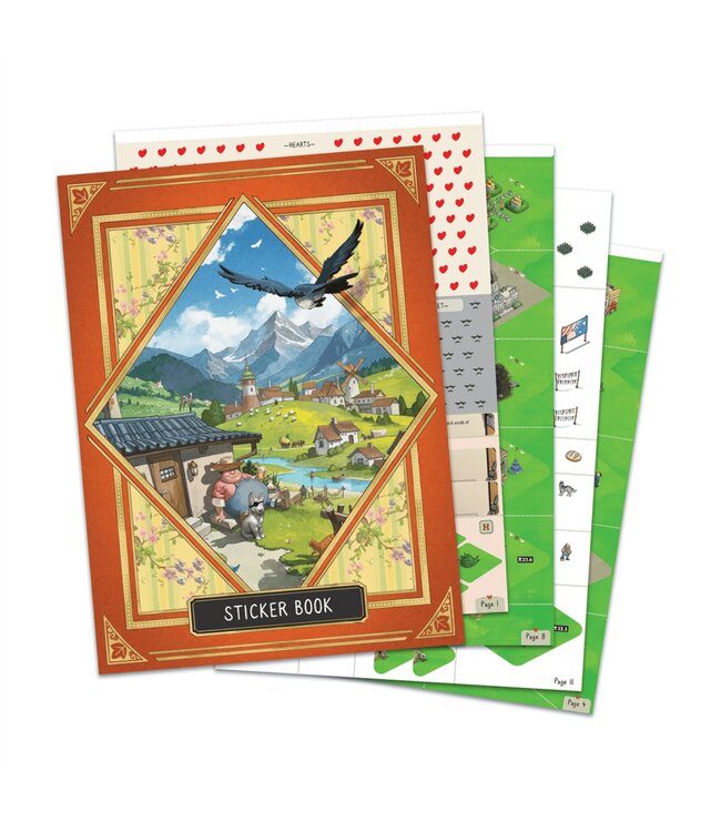 Cozy Stickerville (ENG) - Board game