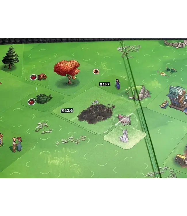 Cozy Stickerville (ENG) - Brettspiel