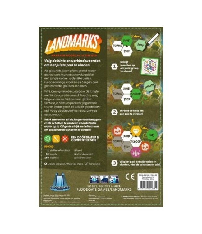 Landmarks (NL) - Bordspel