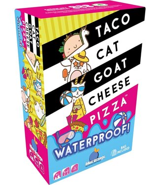 Blue Orange Taco Cat Goat Cheese Pizza Waterproof (NL)