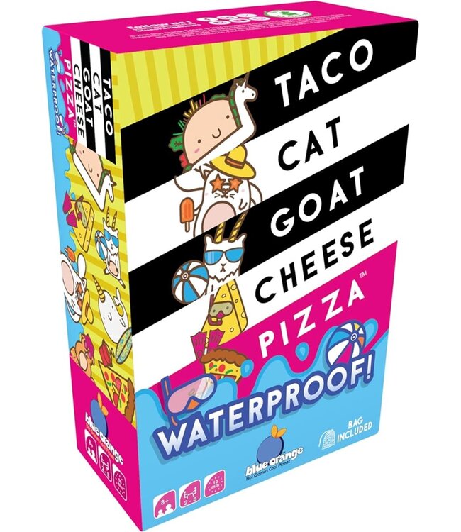 Blue Orange Taco Cat Goat Cheese Pizza Waterproof (NL)