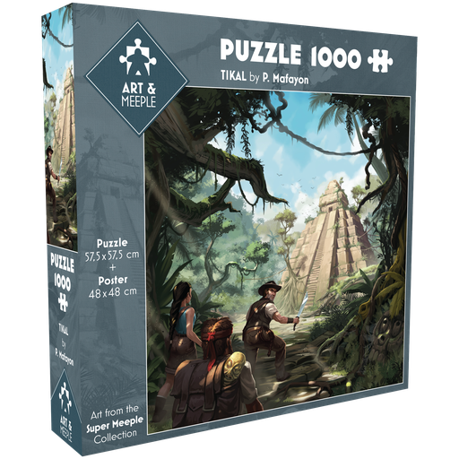 Art &amp; Meeple Tikal (1000 Stukjes) afbeelding