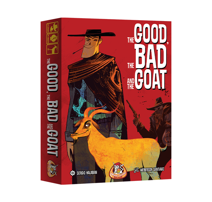 White Goblin Games The Good the Bad and the Goat (NL) afbeelding