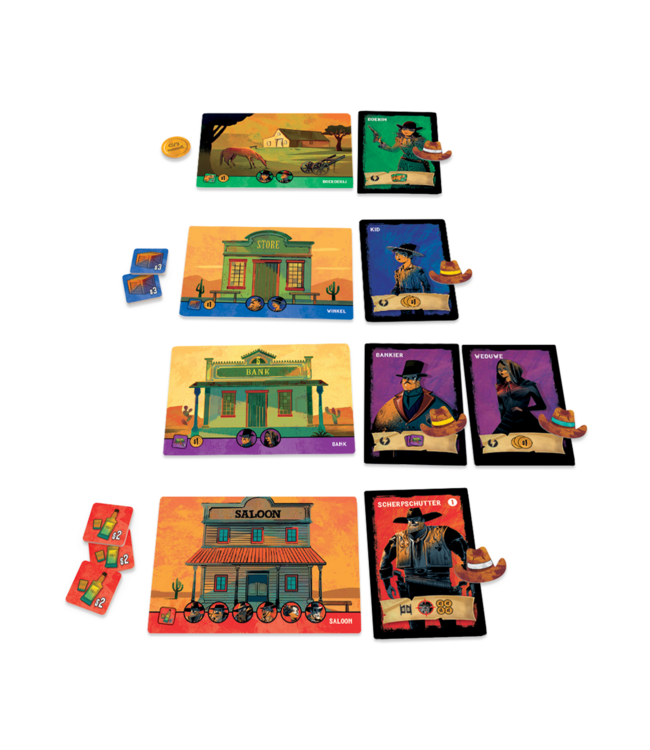 The Good the Bad and the Goat (NL) - Kartenspiel