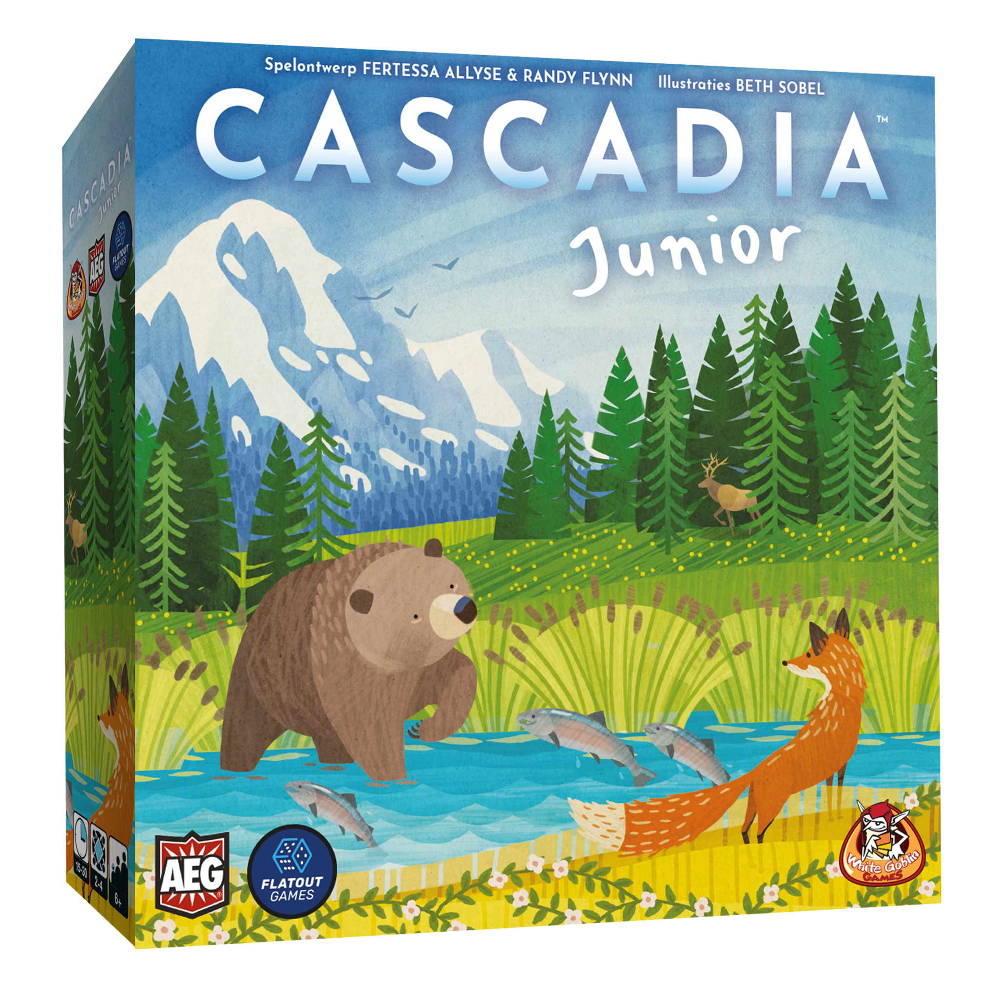 White Goblin Games Cascadia Junior (NL) afbeelding
