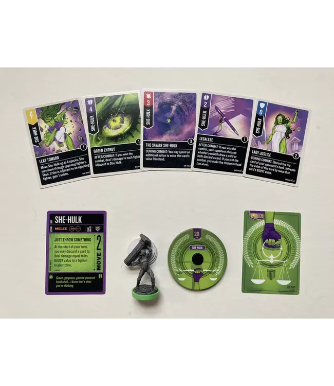 Unmatched: Marvel - Brains and Brawn (ENG) - Board game