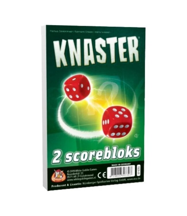 White Goblin Games Knaster - Extra Scoreblokken