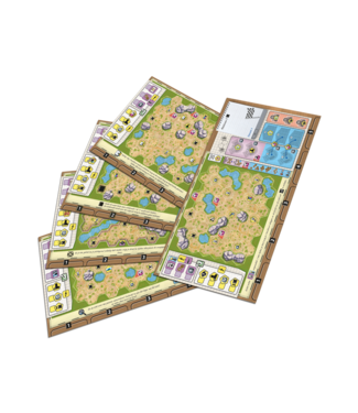 White Goblin Games Ark Nova - Dierentuinplattegrond SET 2 - Uitbreiding (NL)