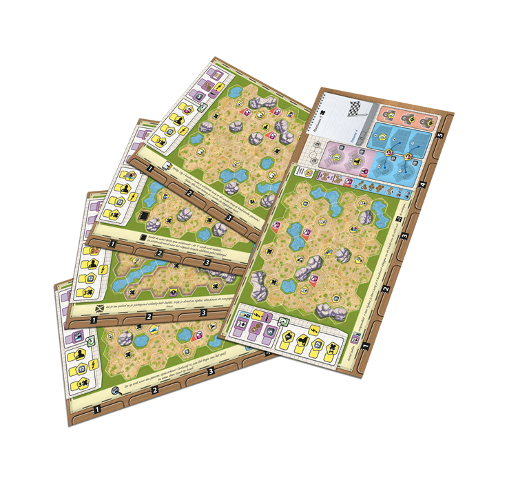 White Goblin Games Ark Nova - Dierentuinplattegrond SET 2 - Uitbreiding (NL) afbeelding