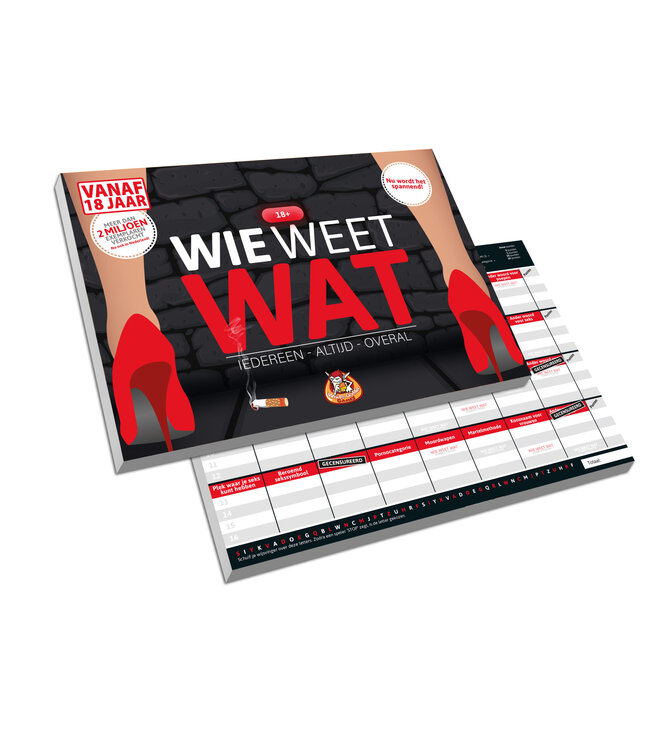 Wie Weet Wat 18+ (NL) - Kartenspiel