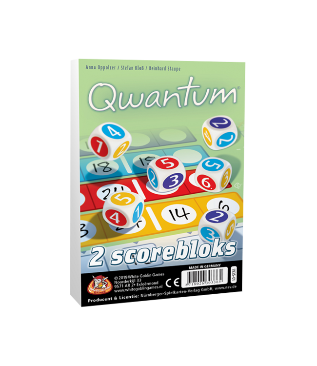 White Goblin Games Qwantum -  Scoreblokken
