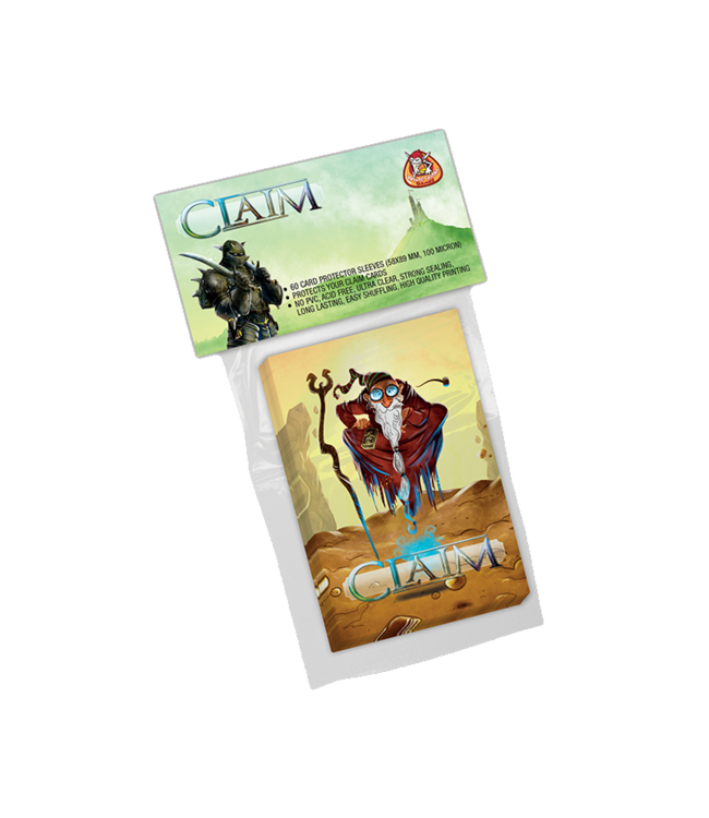 Claim: Wizard Sleeves (58 x 89 mm)