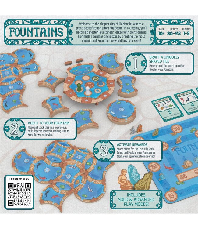 Fountains (ENG) - Board game