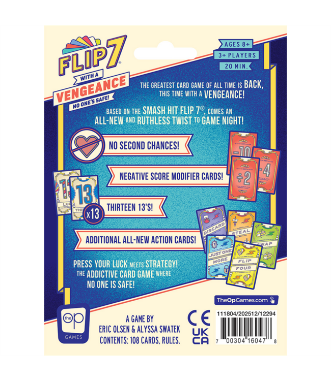 Flip 7 With a Vengeance (ENG) - Kaartspel