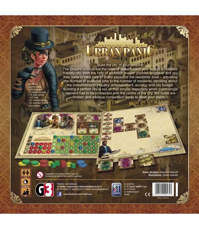 Urban Panic (ENG) - Board game