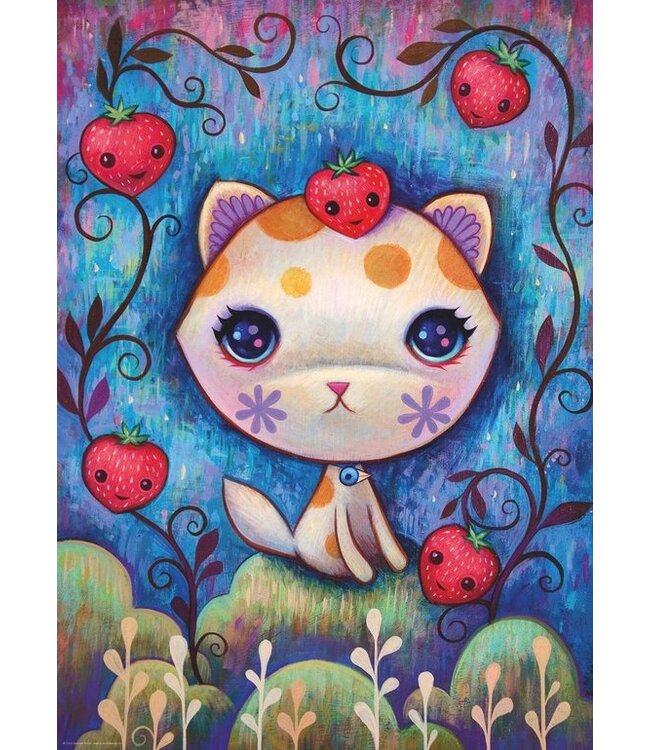 Heye Puzzle: Strawberry Kitty (1000 Pieces)