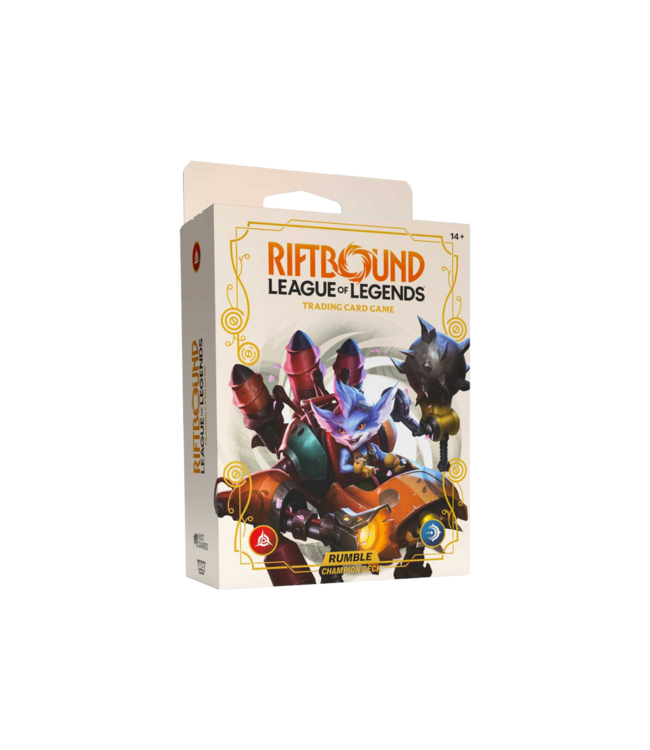 Riftbound Starter Deck: Spiritforged - Rumble Champion Deck