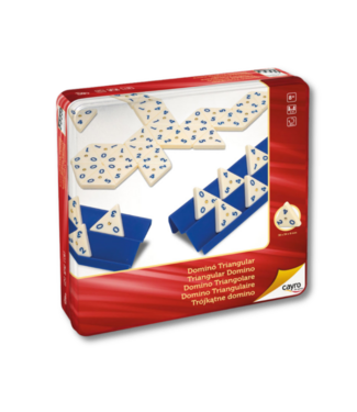 Cayro Triangular Domino (Metal Box)